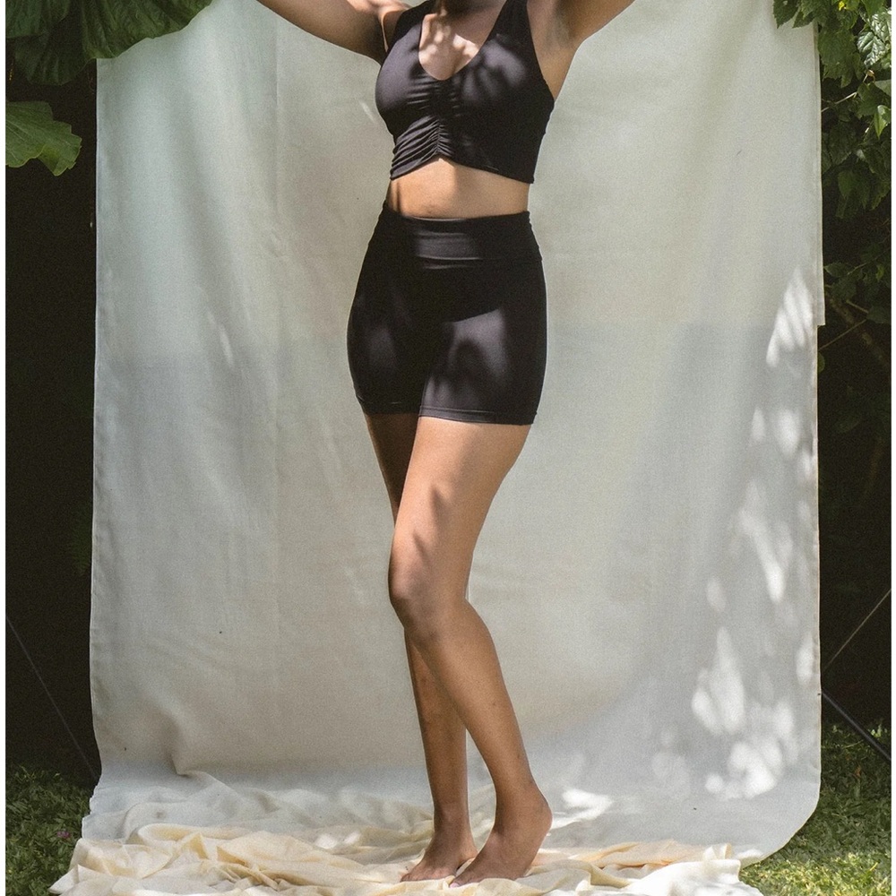 Indigo Luna Moon Shorts- Black NWT